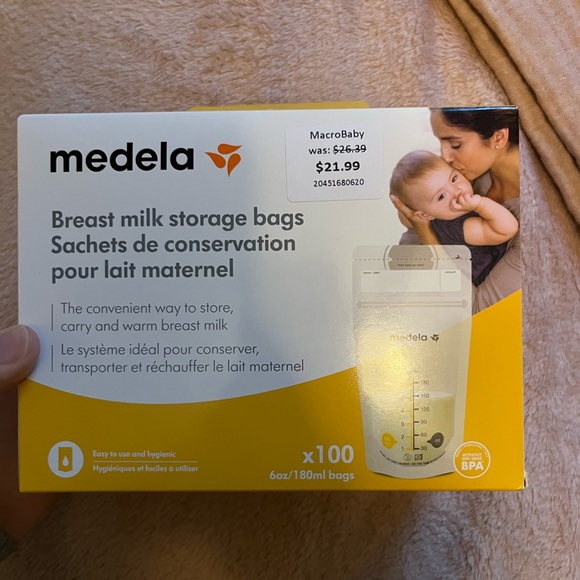 Medela Other - Medela Unopened 100 Breastmilk Storage Bags